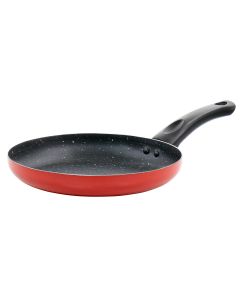 Oster Luneta 9.5 Inch Aluminum Nonstick Frying Pan in Red