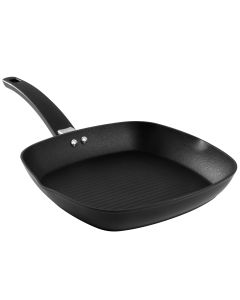 Oster Connelly 10 Inch Nonstick Aluminum Grill Pan in Black