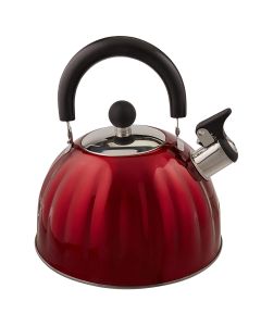 Mr. Coffee Twining 2.1 Quart Pumpkin Tea Kettle in Red