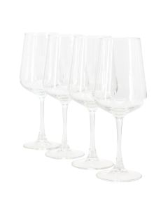Gibson Home Belinni 4 Piece 15.4 Ounce Classic Wine Glass Set